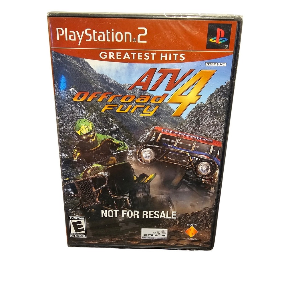 ATV Offroad Fury 4 Greatest Hits PS2 PlayStation 2  Factory Sealed